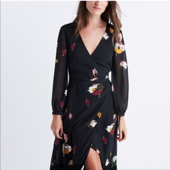 madewell floral maxi dress